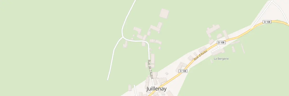 Plan du 7 Rue de l’Autot à Juillenay