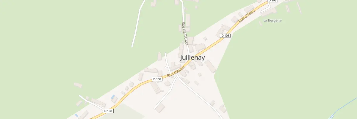 Plan du 5 Rue d’Avau à Juillenay