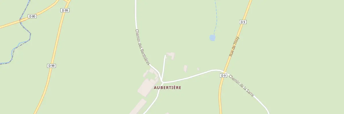 Plan du 198 Che des Berthieres à Saint-Victor-sur-Rhins