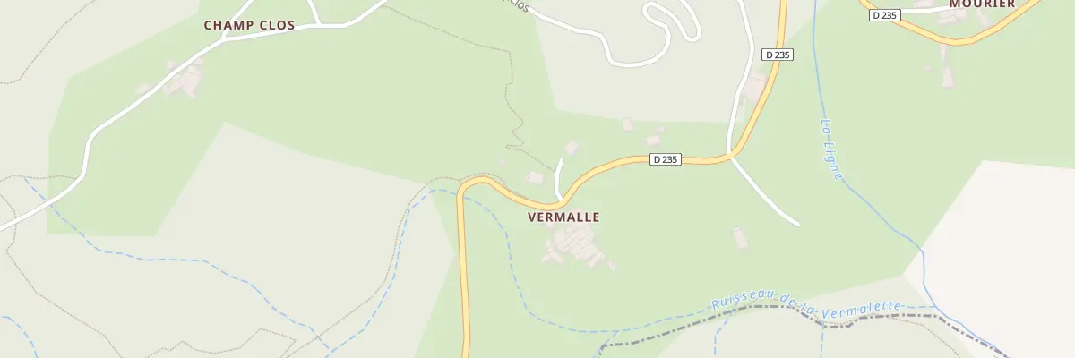 Plan du 5076 Vermalle à Rocher