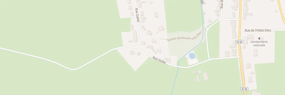 Plan du 21B Rue Gallet à Signy-le-Petit