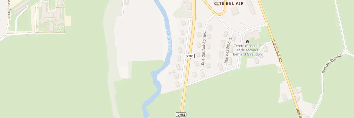 Plan du 38 Av de la Liberation à Charolles