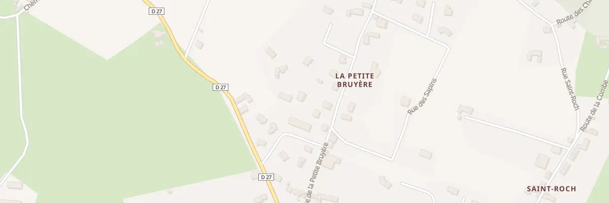 Plan du 225A Rue de la Petite Bruyere à Rozier-en-Donzy
