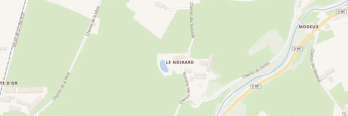 Plan du 841B Che des Noirards à Chassigny-sous-Dun