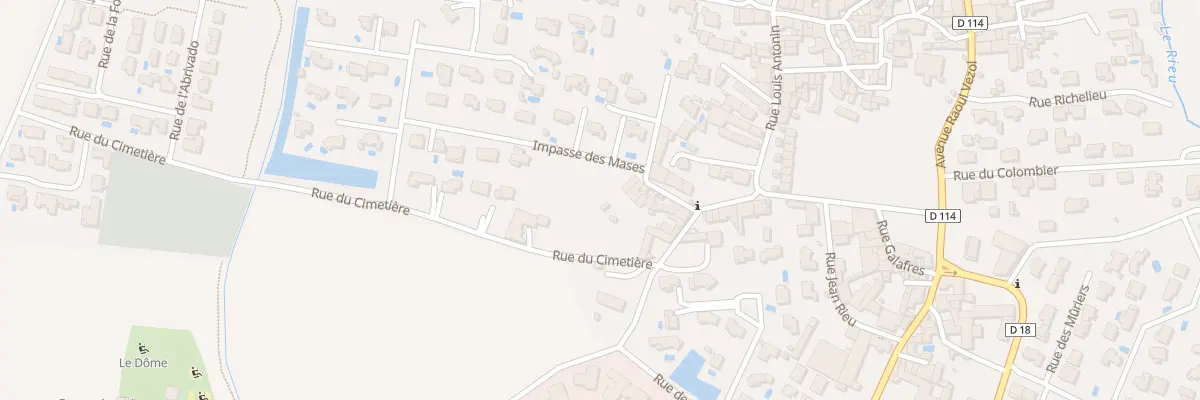 Plan du 44 Rue des Mases à Saint-Chaptes