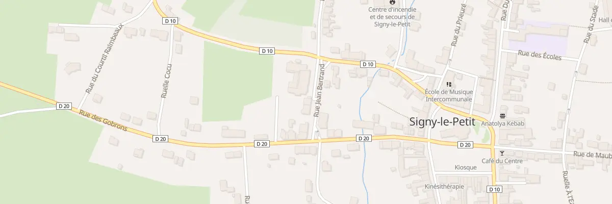 Plan du 5 Rue Jean Bertrand à Signy-le-Petit