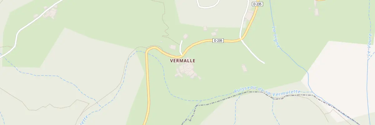 Plan du 5133 Vermalle à Rocher