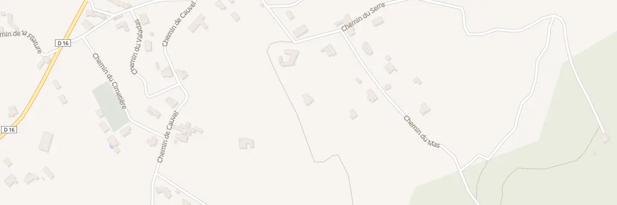 Plan du 290 Che du Mas à Rivières