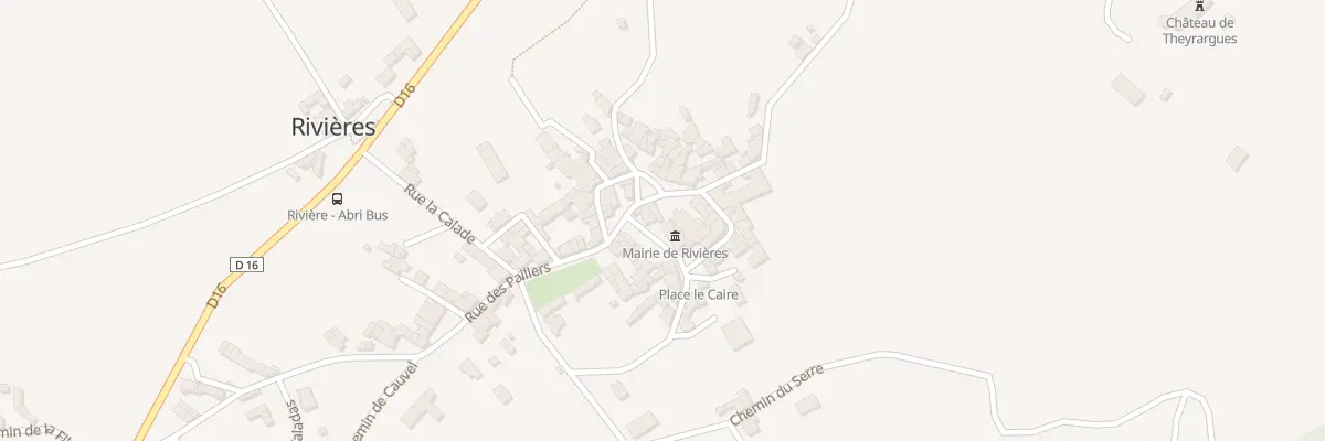 Plan du 14 Pl de l’Eglise à Rivières