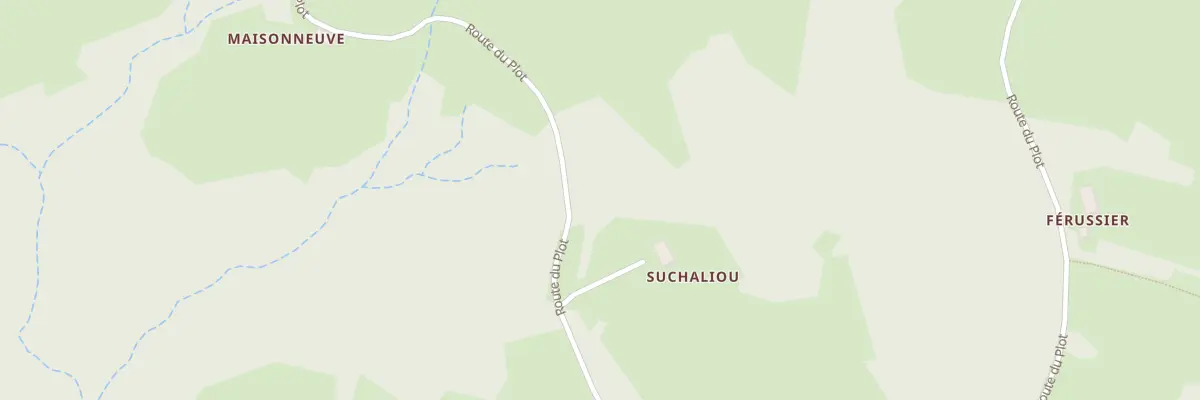Plan du 5208 Rebours à Lachamp-Raphaël