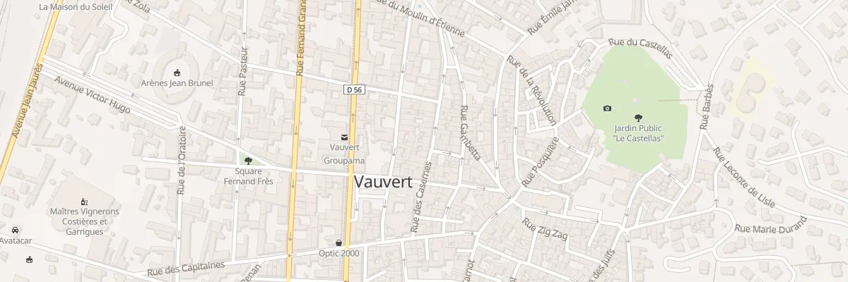 Plan du 115 Rue des Casernes à La Capelle-et-Masmolène