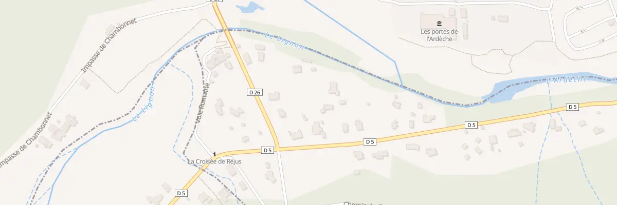 Plan du 5780 Rejus à Pont-de-Labeaume