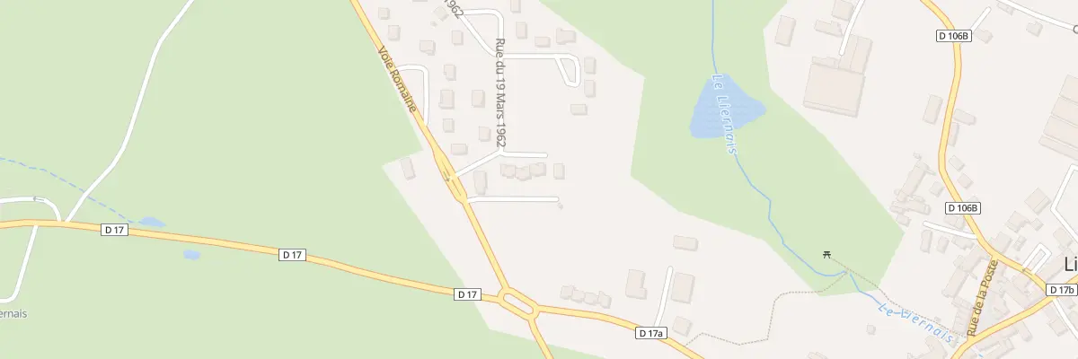 Plan du 6 Imp des Chagnots à Liernais