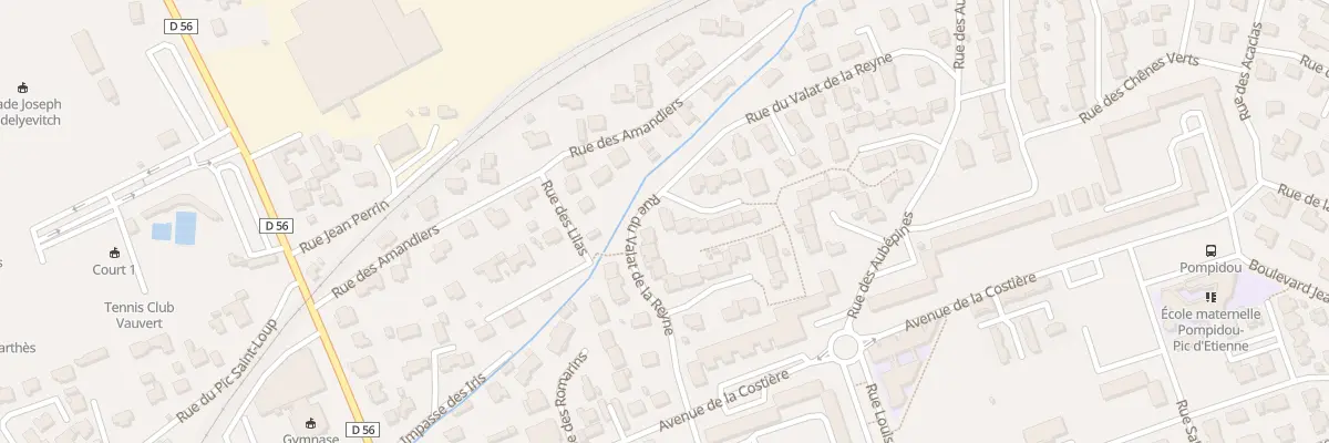 Plan du 12 Imp du Valat à Vauvert