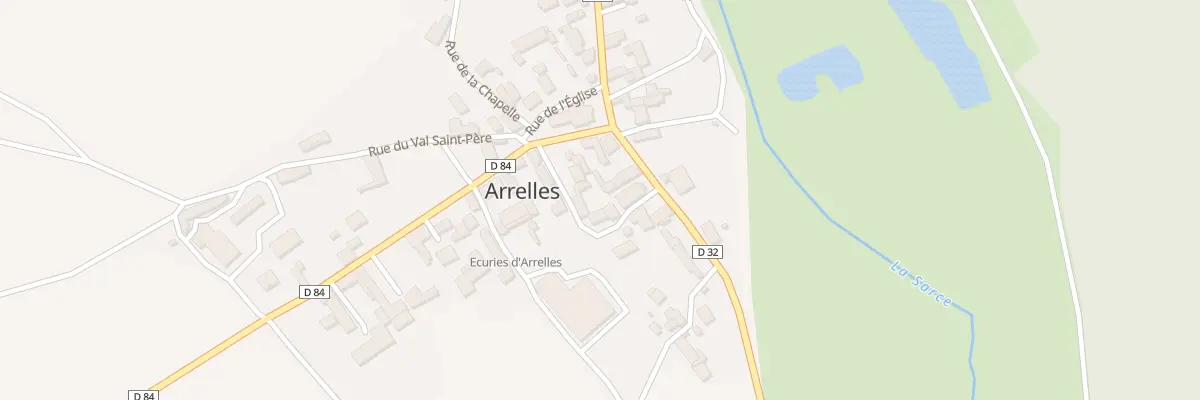 Plan du 3 Rue de la Ballotiere à Arrelles