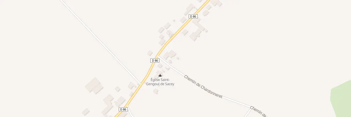 Plan du 1 Che de Chardonneret à Rouilly-Sacey