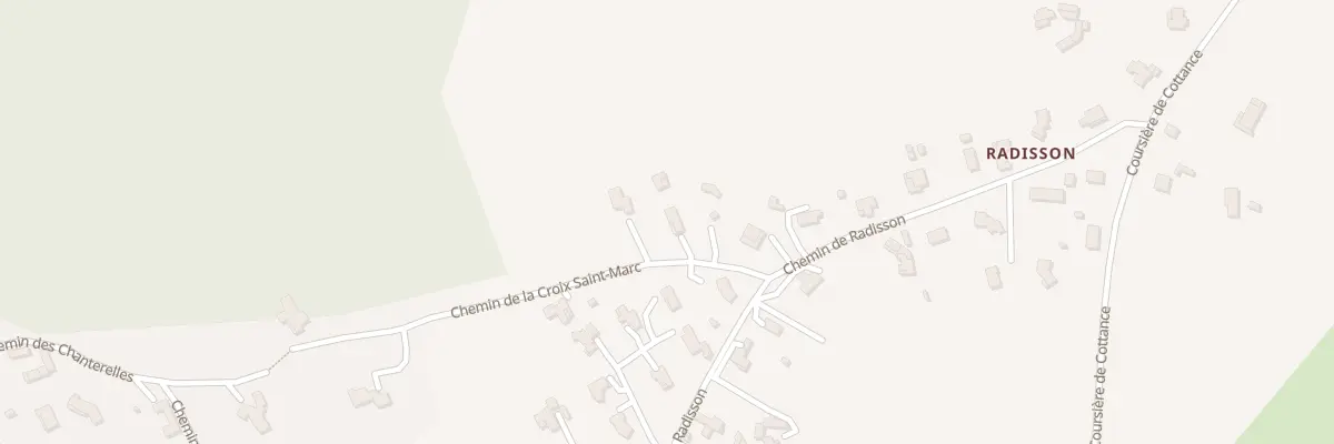 Plan du 5132 Radisson à Salvizinet