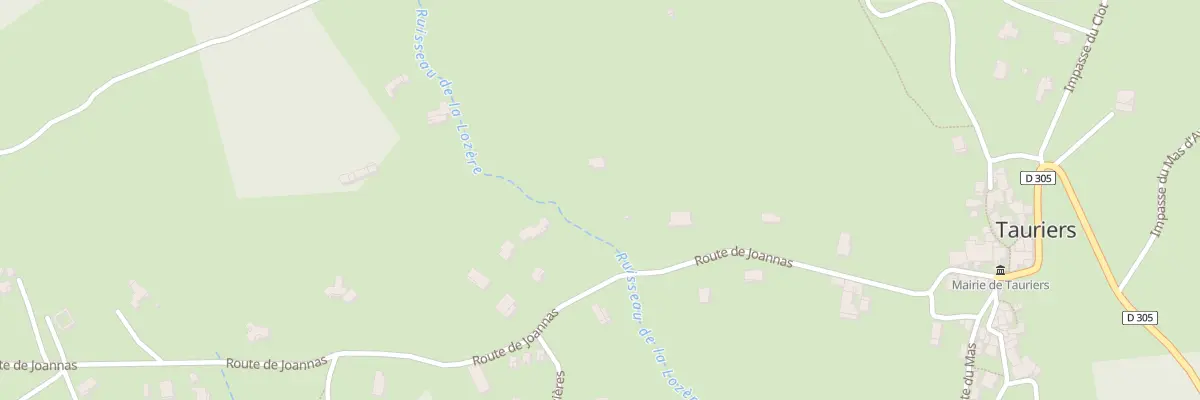 Plan du 5717 Le Mas Talanger à Tauriers