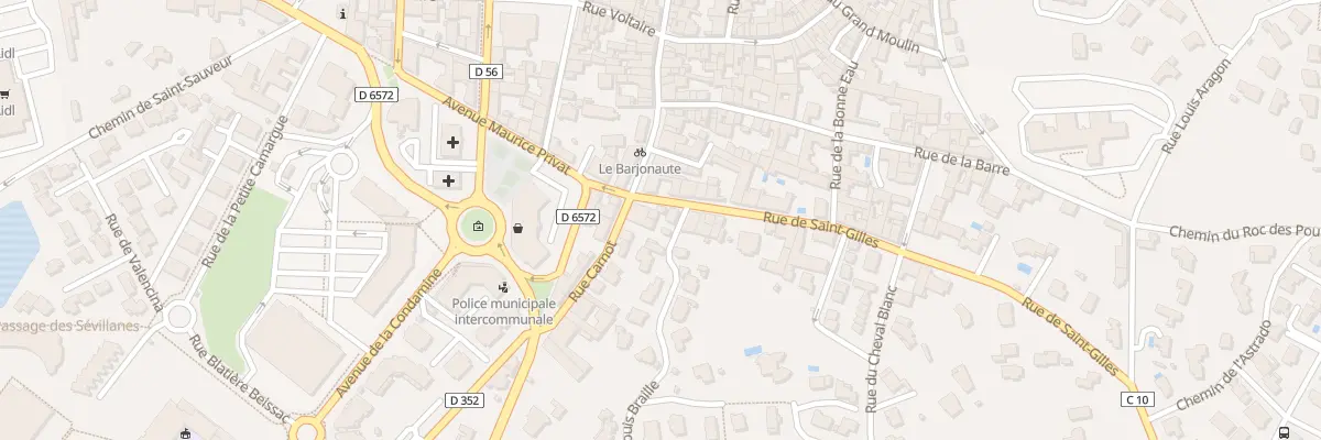 Plan du 60 Rue de Saint Gilles à Vauvert