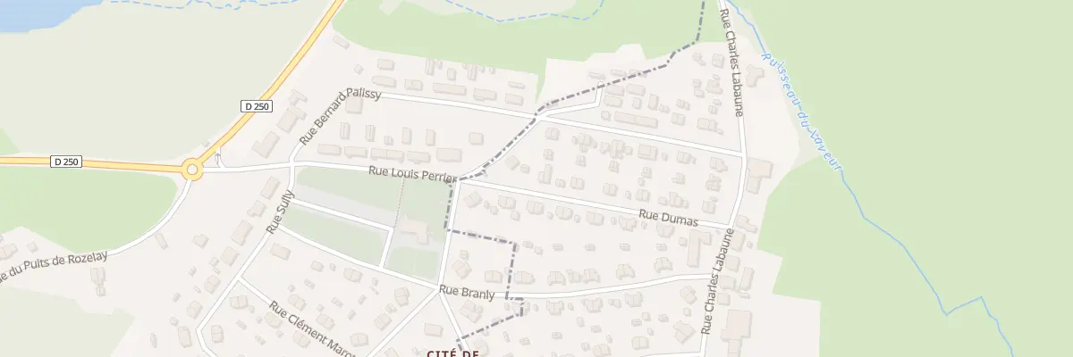 Plan du 12A Rue Dumas à Ciry-le-Noble