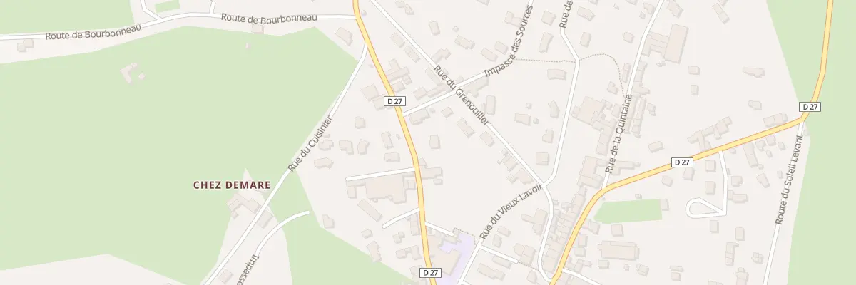 Plan du 194 Rue des Liseurs à Rozier-en-Donzy