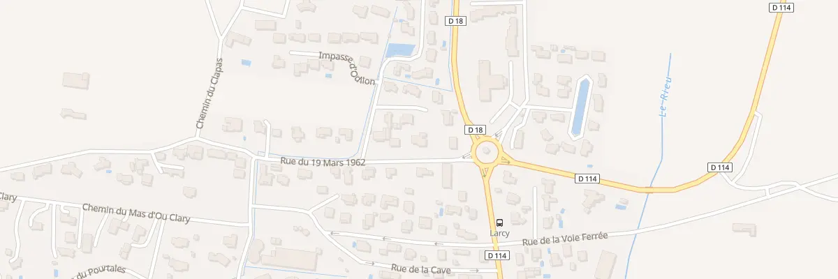 Plan du 42 Rue du 19 Mars 1962 à Saint-Chaptes