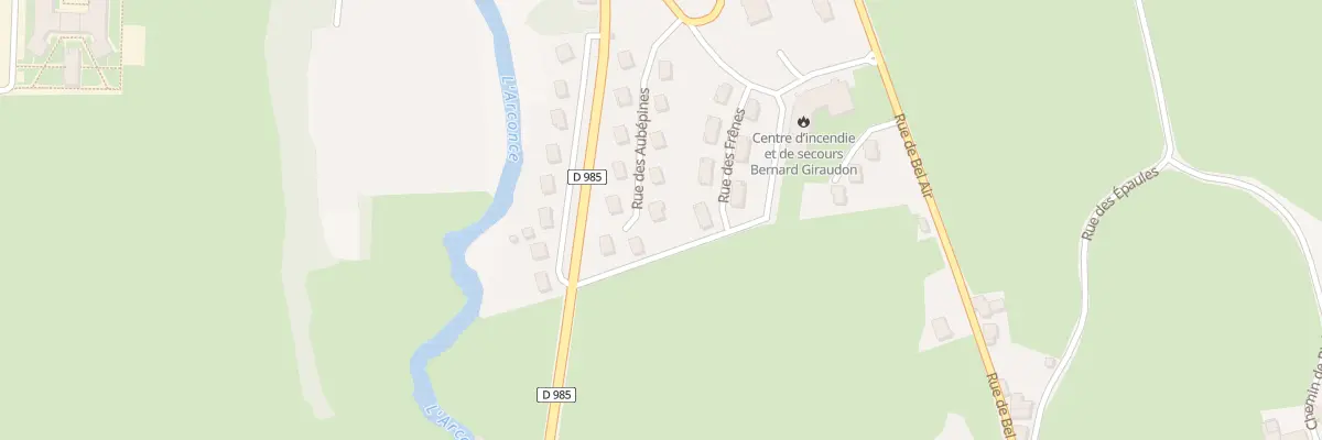 Plan du 9 Rue des Aubépines à Charolles