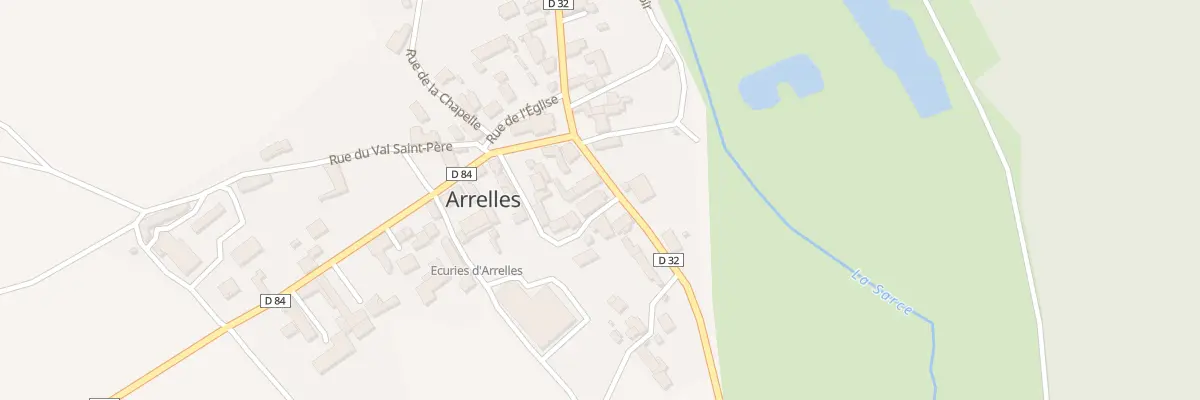 Plan du 17 Rue Grande Rue à Arrelles
