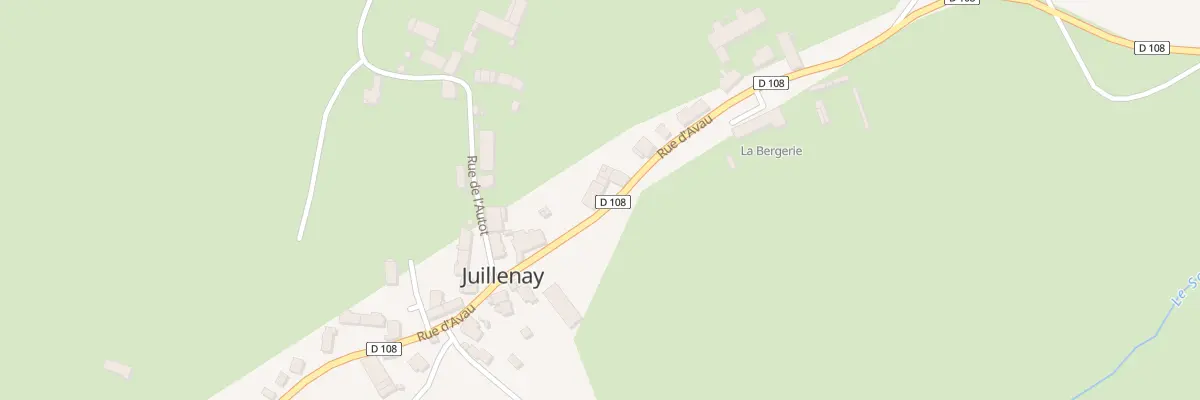 Plan du 9 Rue d’Avau à Juillenay