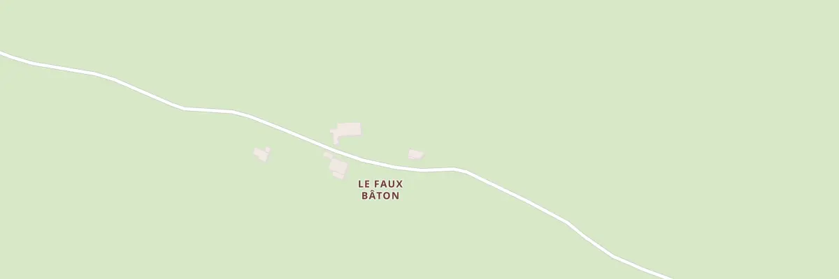 Plan du 3 Le Faux Bâton à Blanchefosse-et-Bay