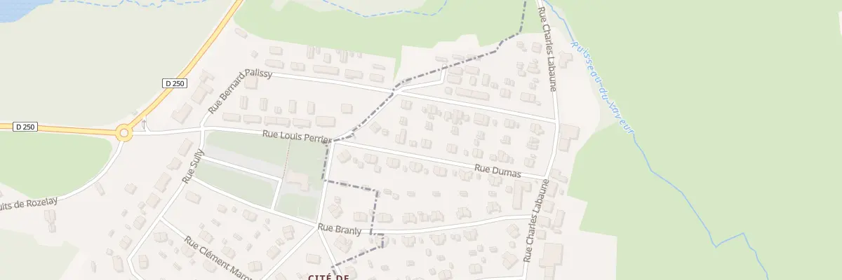 Plan du 10A Rue Dumas à Ciry-le-Noble