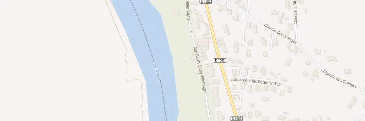 Plan du 28 Rue Barthelemy Villemagne à Veauche
