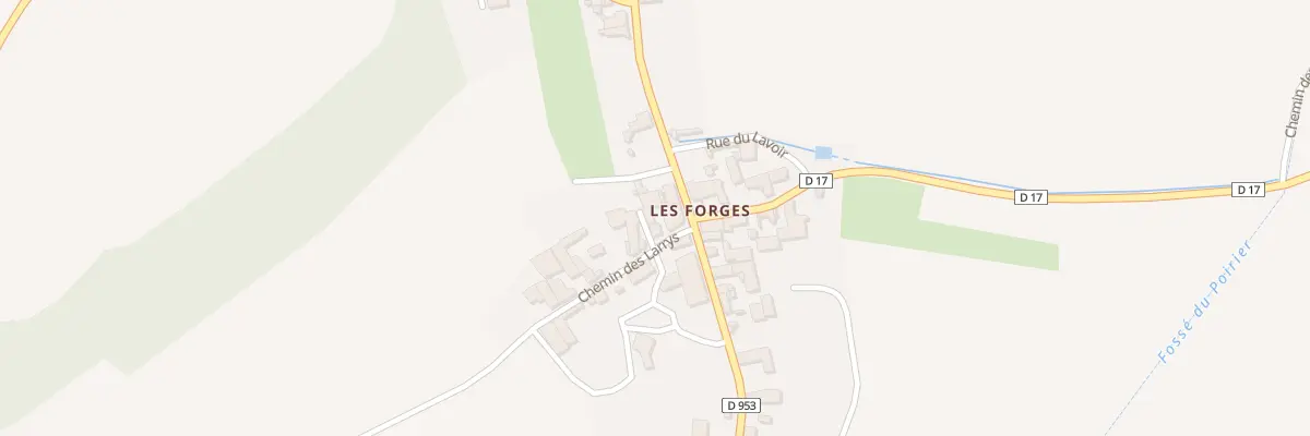 Plan du 2 Che des Larrys à Jully