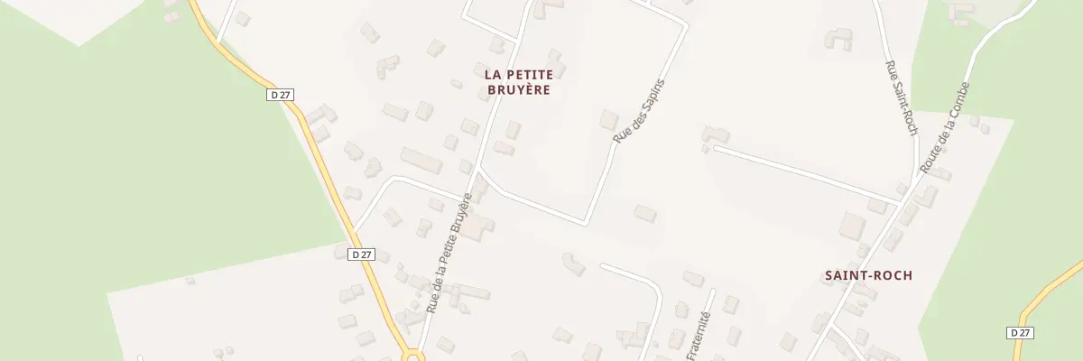 Plan du 65 Rue des Sapins à Rozier-en-Donzy