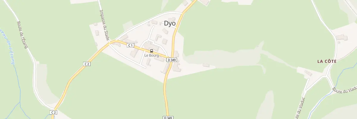 Plan du 5005 Au Charne à Dyo