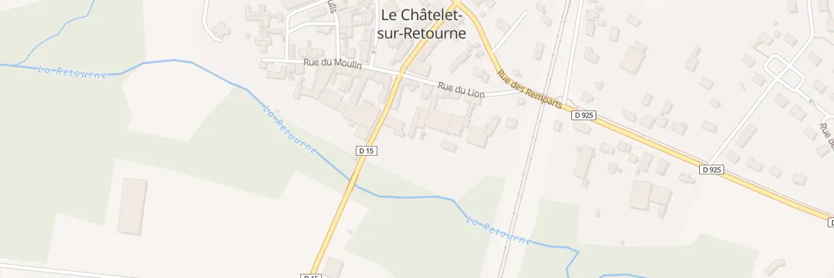 Plan du 4 Rue du Lion au Châtelet-sur-Retourne