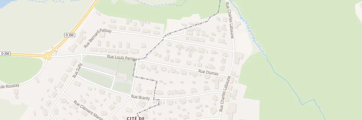 Plan du 10B Rue Dumas à Ciry-le-Noble