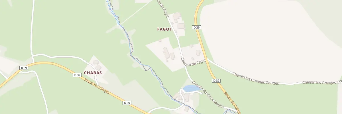 Plan du 5065 Fagot à Arcinges