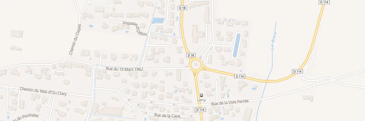 Plan du 24 Rue du 19 Mars 1962 à Saint-Chaptes