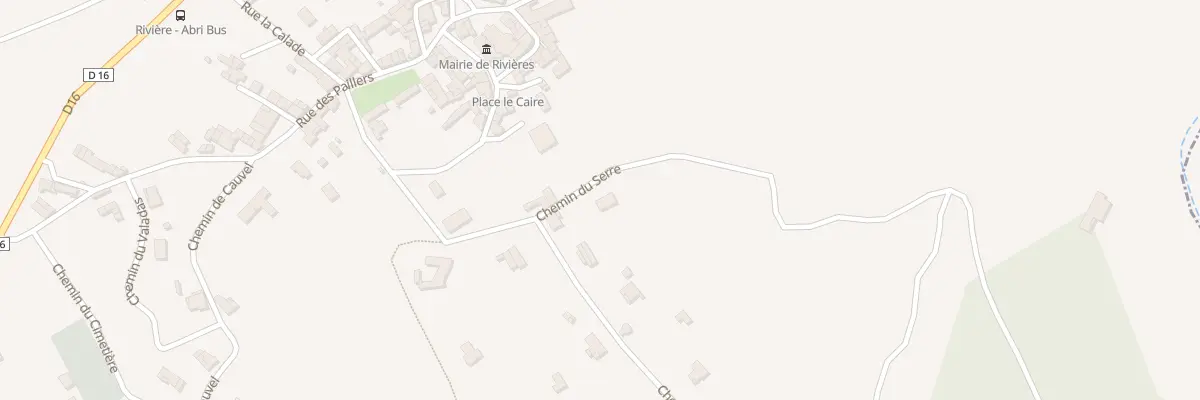 Plan du 46 Che du Valadas à Rivières