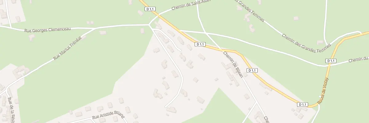 Plan du 105 Imp des Combes à Bussières