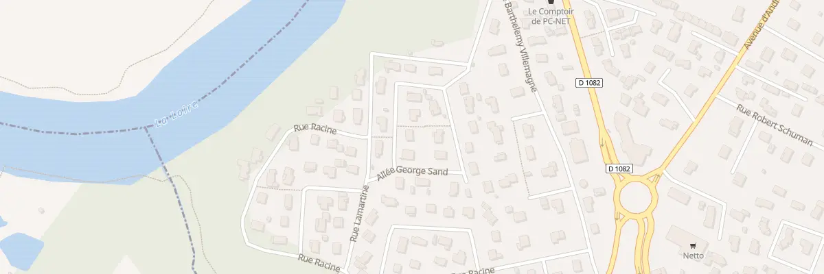 Plan du 5 Rue George Sand à Veauche