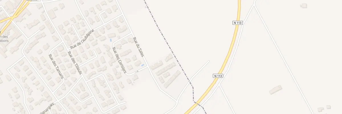 Plan du 43F Rue du Sales à Uchaud