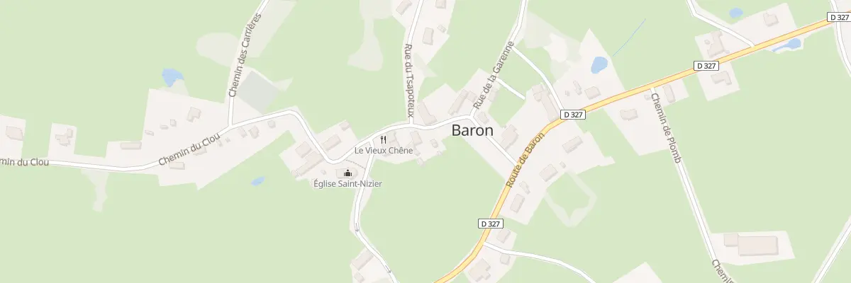 Plan du 5003 La Vallee à Baron