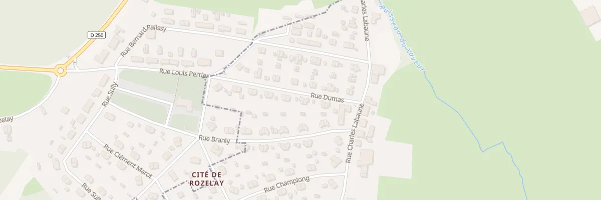 Plan du 5B Rue Dumas à Ciry-le-Noble