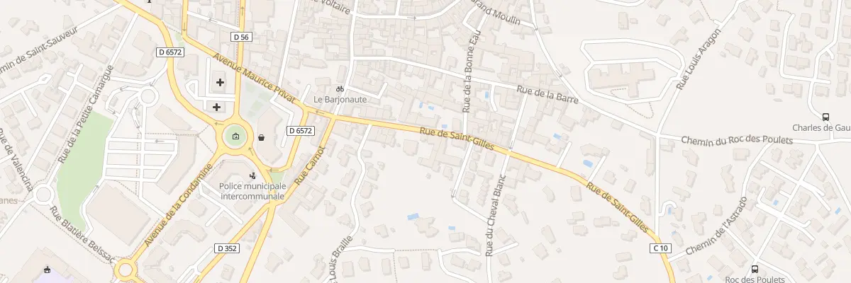 Plan du 146 Rue de Saint Gilles à Vauvert
