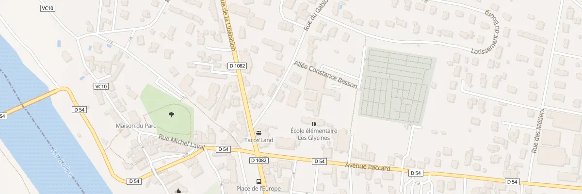 Plan du 4T Rue du Gabion à Veauche