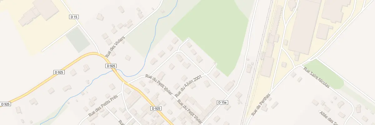 Plan du 8 Rue de Honfleur au Châtelet-sur-Retourne