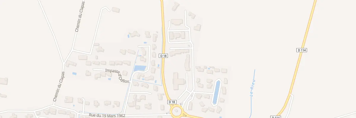 Plan du 5003 Lie Oustaou à Saint-Chaptes