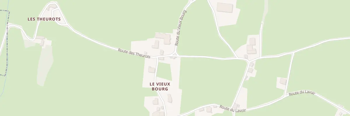Plan du 1517 Rte de la Bourdonne à Baudemont